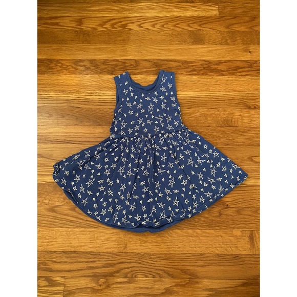 June & January Other - Cobalt Snow Star Tank Swing Dress (2t) June And January